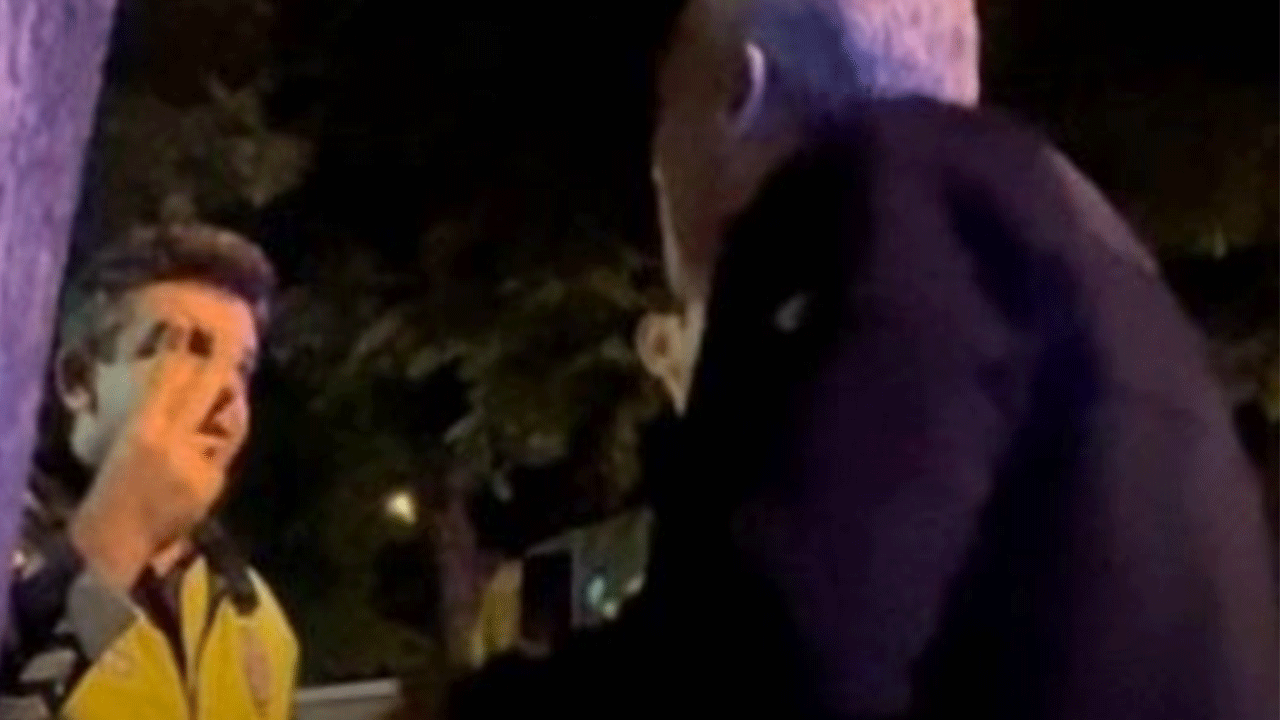 Bursa'da uygulamayı görünce arabasını bırakıp kaçtı!