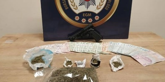Bursa'da uyuşturucu operasyonu: 19 gözaltı