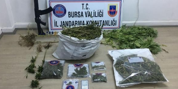 Bursa'da uyuşturucu operasyonu! 5 kilo 360 gram esrar ele geçirildi