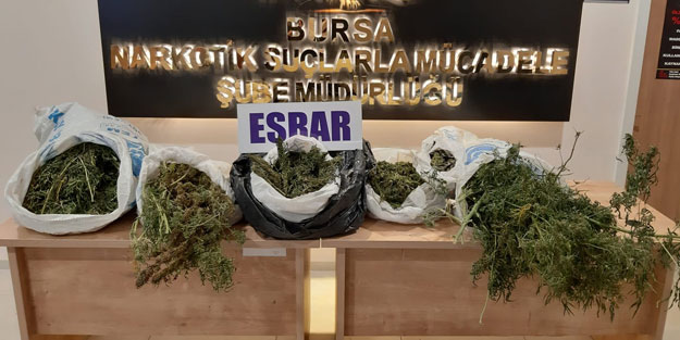 Bursa'da uyuşturucu operasyonu! Bagajda ele geçirildi