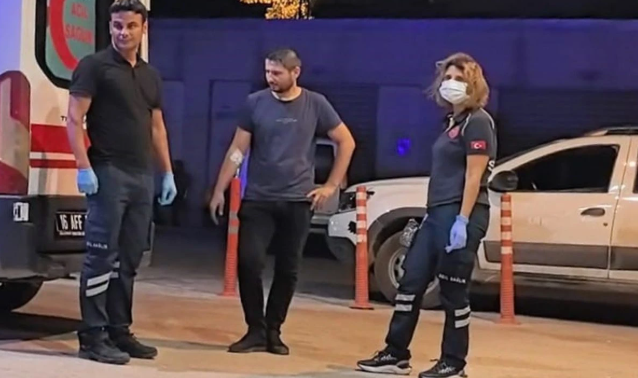 Bursa'da üzerine asit sıçrayan işçi yaralandı