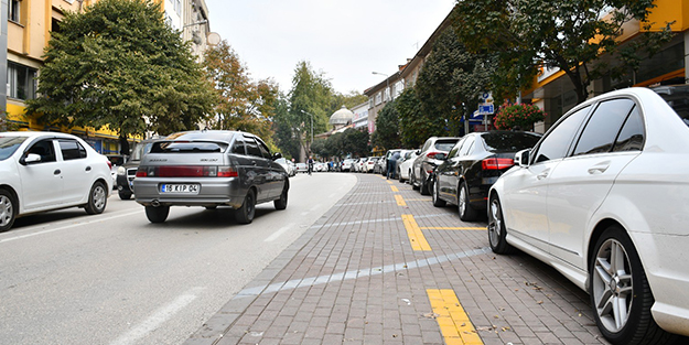 Bursa'da yeni park uygulaması! Araçlar artık yatay olarak park edilecek