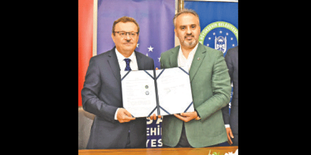 Bursa’da yine anlamlı bir protokol