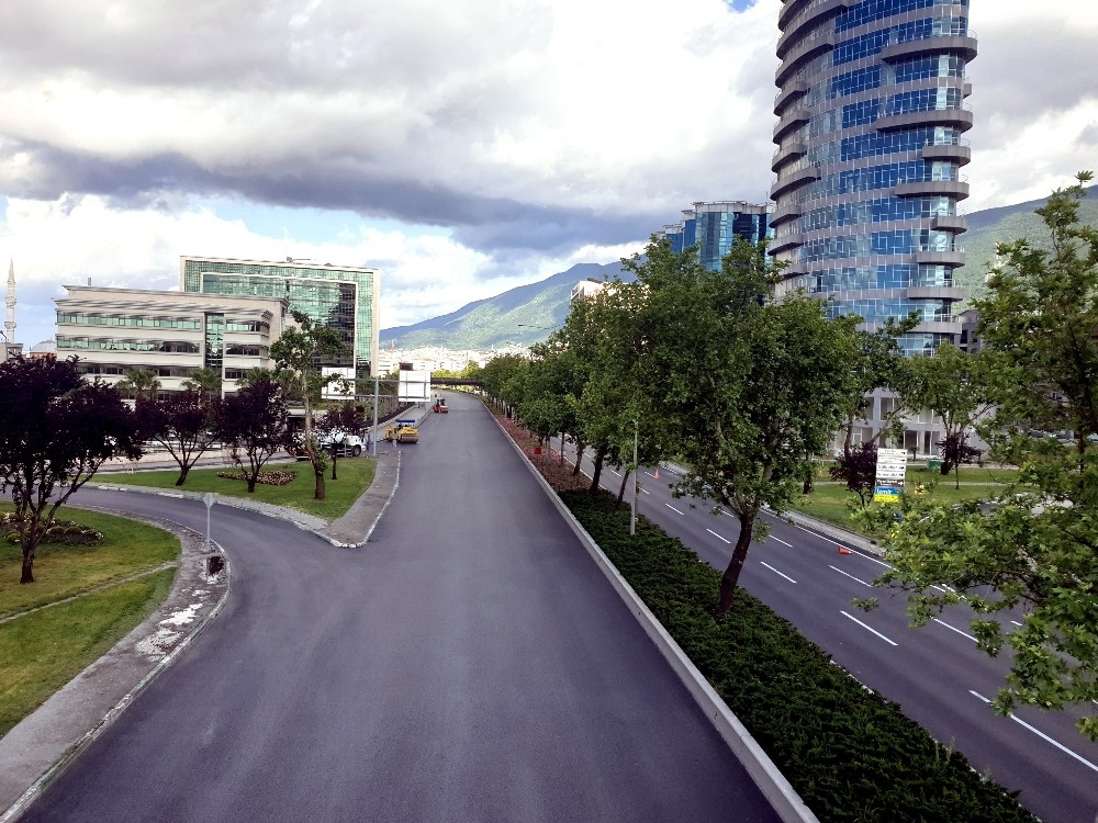 Bursa’da yollara bayram geldi 