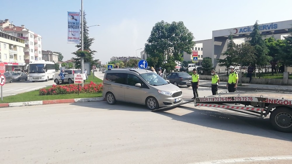 Bursa’da yürekleri ağza getiren kaza 