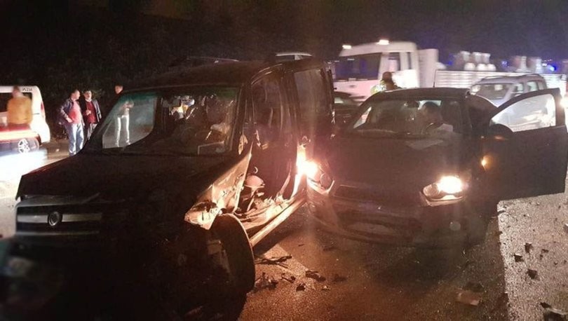 Bursa'da zincirleme kaza: 8 yaralı