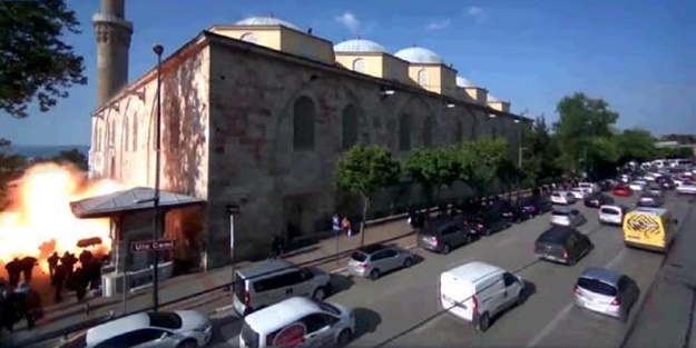 İşte Bursa'daki patlama anının yeni görüntüleri