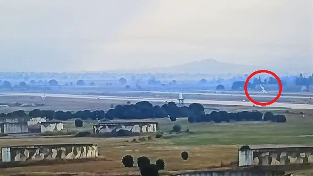 Bursa'daki uçak kazasının görüntüsü yayınlandı!