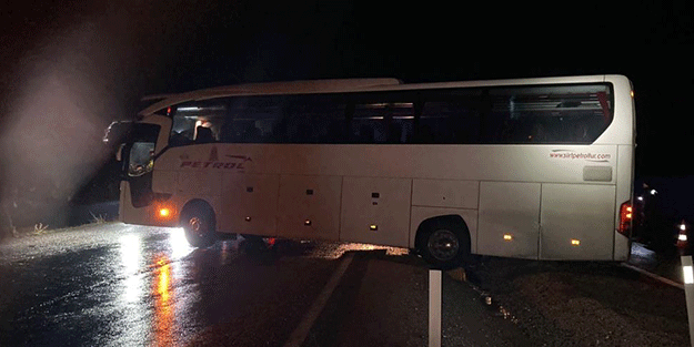 Siirt'e gidiyordu! Korkutan kaza