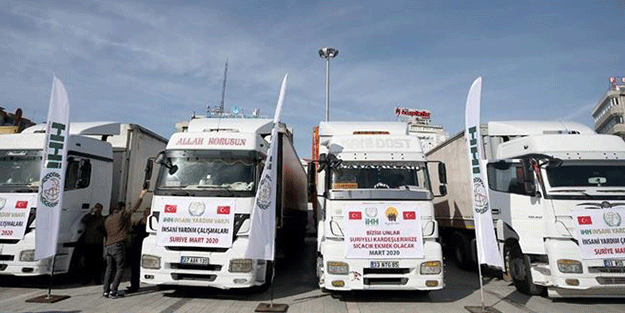 Bursa’dan Suriye’ye yardım