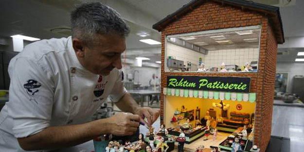 Bursalı şef, pastasıyla altın madalya kazandı