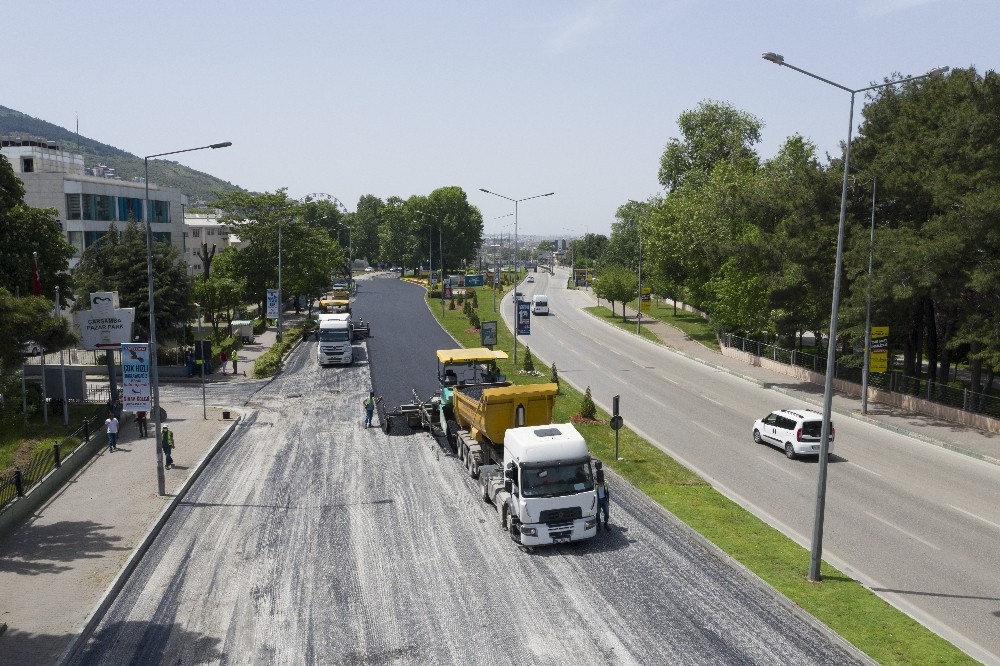 Bursa’nın asfalt kalitesi yükseldi 