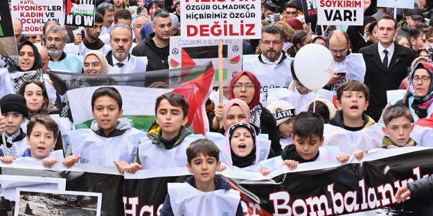 Bursa’nın çocukları Filistin için tek yürek