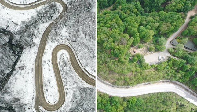 Bursa'nın gözdesi yukarıdan dronla çekildi! İşte eşi benzeri olmayan görüntüler