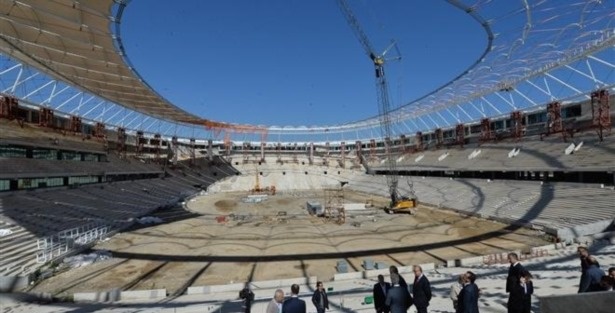 Bursa'nın yeni stadı tamamlanıyor