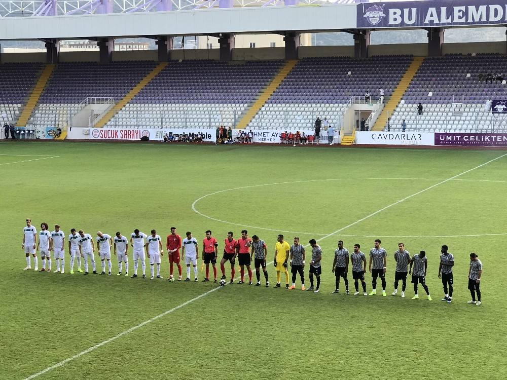 Bursaspor-Altay maçında 3 gol 
