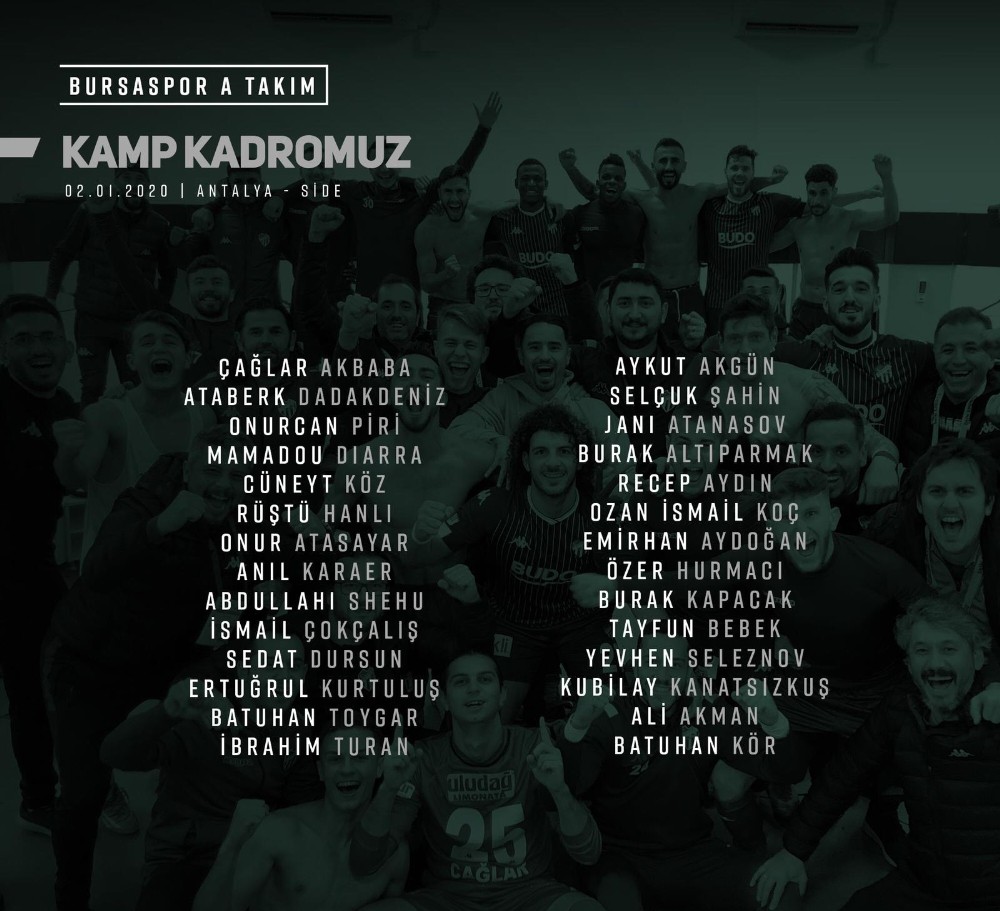 Bursaspor altyapıya yöneldi 