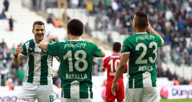 Bursaspor farklı kazandı