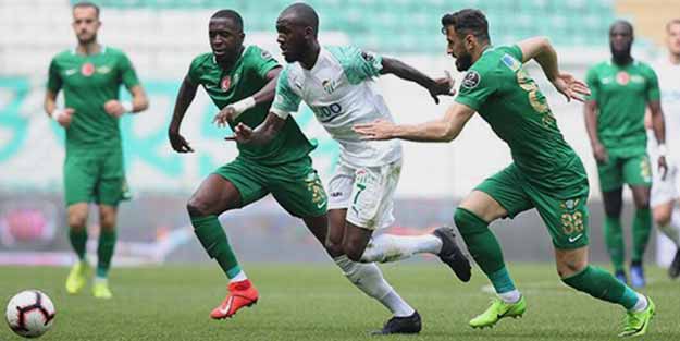 Bursaspor fırsatı kaçırdı! Tehlike çanları çalıyor