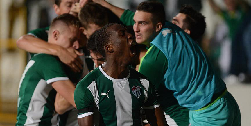 Bursaspor ikinci galibiyetini aldı