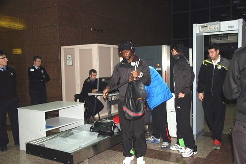 Bursaspor kafilesi Trabzon’a geldi