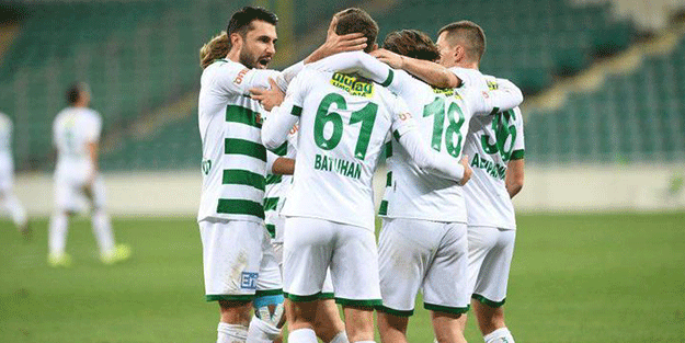 Bursaspor seri galibiyetle moral depoladı