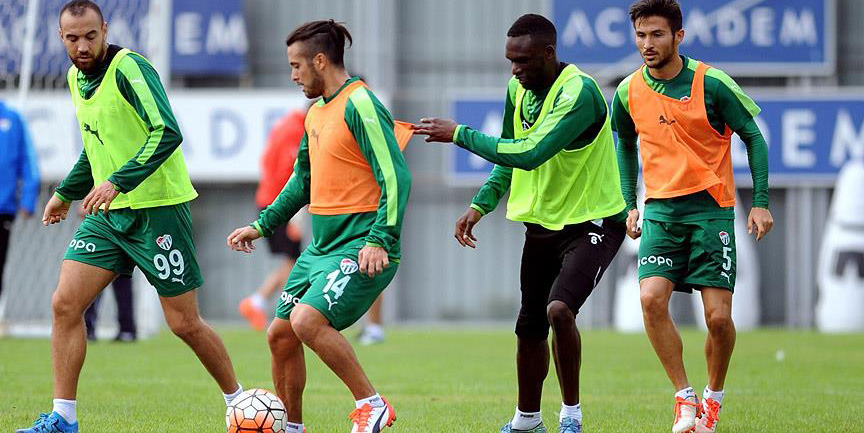 Bursaspor'da Antalyaspor maçı hazırlıkları sürüyor
