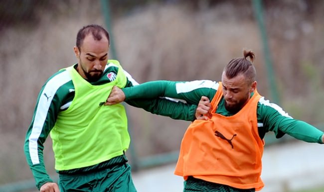 Bursaspor'da Gaziantepspor maçı hazırlıkları devam ediyor