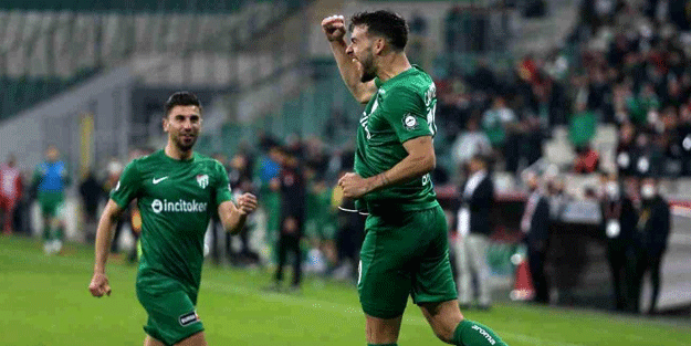 Bursaspor'un en skorer oyuncu Massimo Bruno