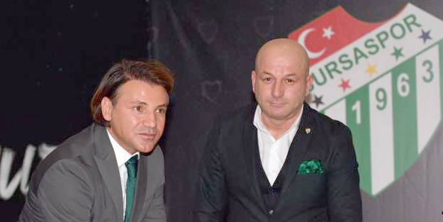 Bursaspor'un yeni teknik direktörü belli