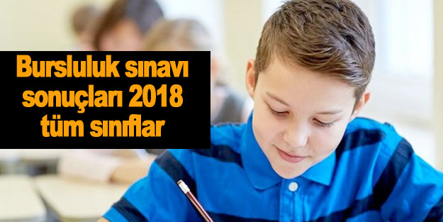 MEB bursluluk sınav sonuçları | 5. 6. 7. 8. 9. 10. ve 11. sınıf İOKBS bursluluk sınav sonuçları 2018