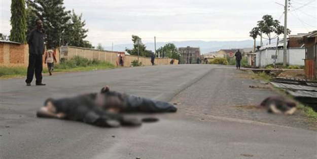 Sokaklar ceset dolu!