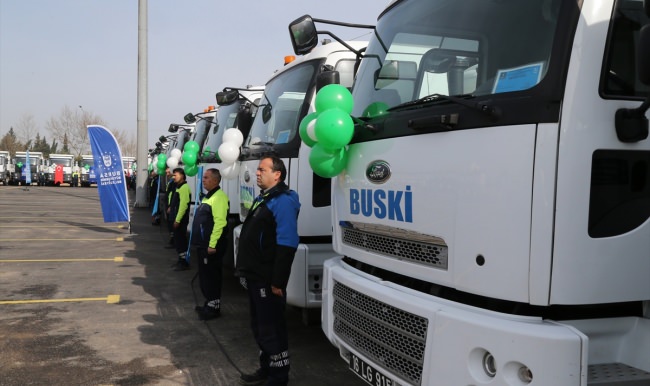 BUSKİ'nin makine parkı genişliyor