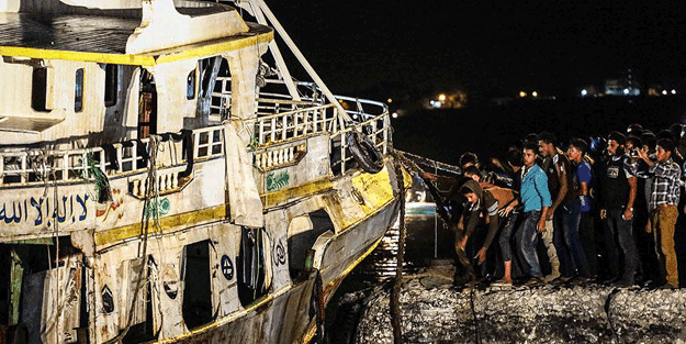 Büyük facianın yaşandığı o tekne su yüzüne çıkartıldı