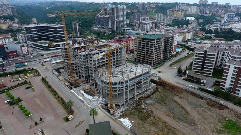 Büyük inşaat projelerinde Bayburt doğal taşı imzası 