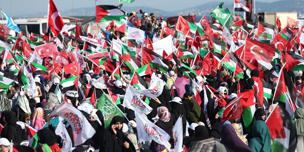 Büyük Kudüs Mitingi, İsrail'i ve dünyayı salladı!