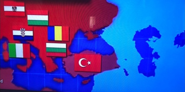 Büyük skandal! Türkiye haritasını böyle verdiler!