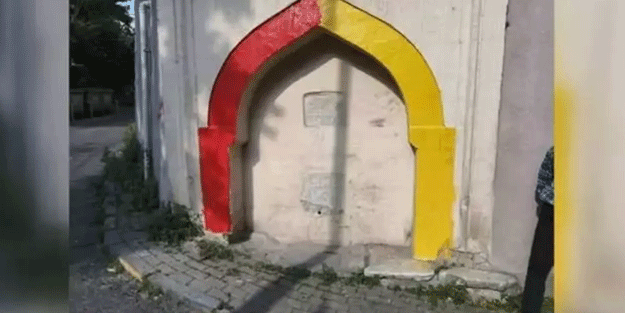 Büyük tepki var! 200 yıllık çeşmeye bu yapılır mı?