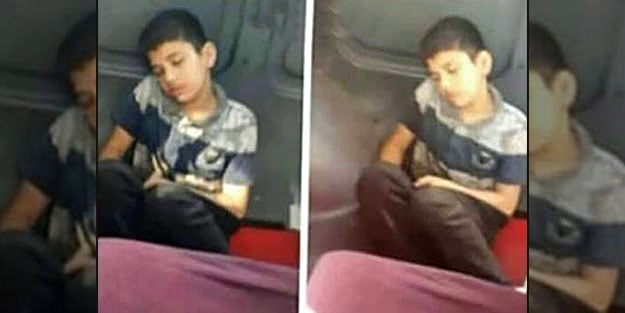 Büyük tepkilere neden oldu! Üzeri kirli diye çocuğu koltuğa oturtmadılar