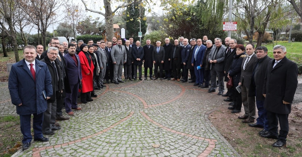 Büyükakın, Körfezli muhtarlarla buluştu 