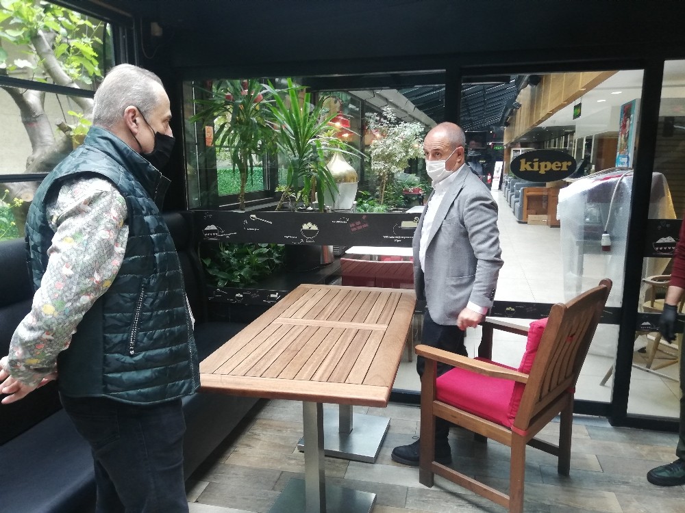 Büyükçekmece’de kafe, kıraathane ve pastaneler denetlendi 
