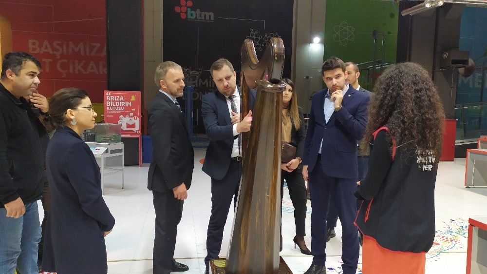 Büyükelçi BTM’yi ziyaret etti 