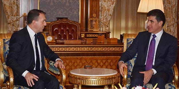 Büyükelçi Yıldız'dan Barzani'ye ziyaret