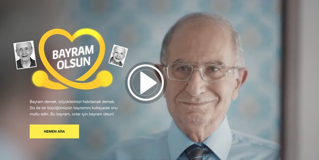 Büyüklerimizi ücretsiz arayın, onlara gerçekten bayram olsun