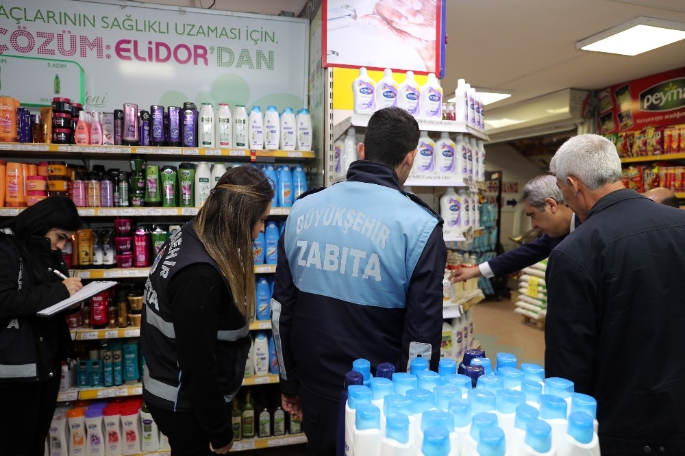 Büyükşehir Belediyesinden korona virüs denetimleri 