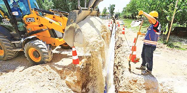 Büyükşehir DESKİ’den Serinhisar’a modern altyapı