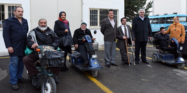 Büyükşehir, engellilerin akülü araçları için bakım servisi kurdu