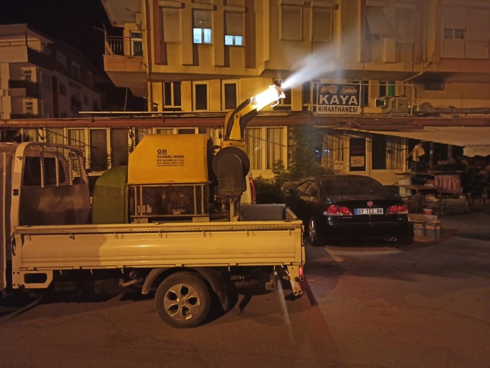 Büyükşehir ilaçlama takviyesi yaptı 