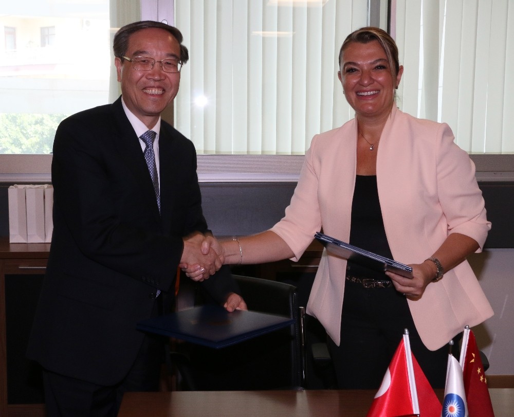 Büyükşehir ile Hangzhou şehri arasında işbirliği mutabakatı 