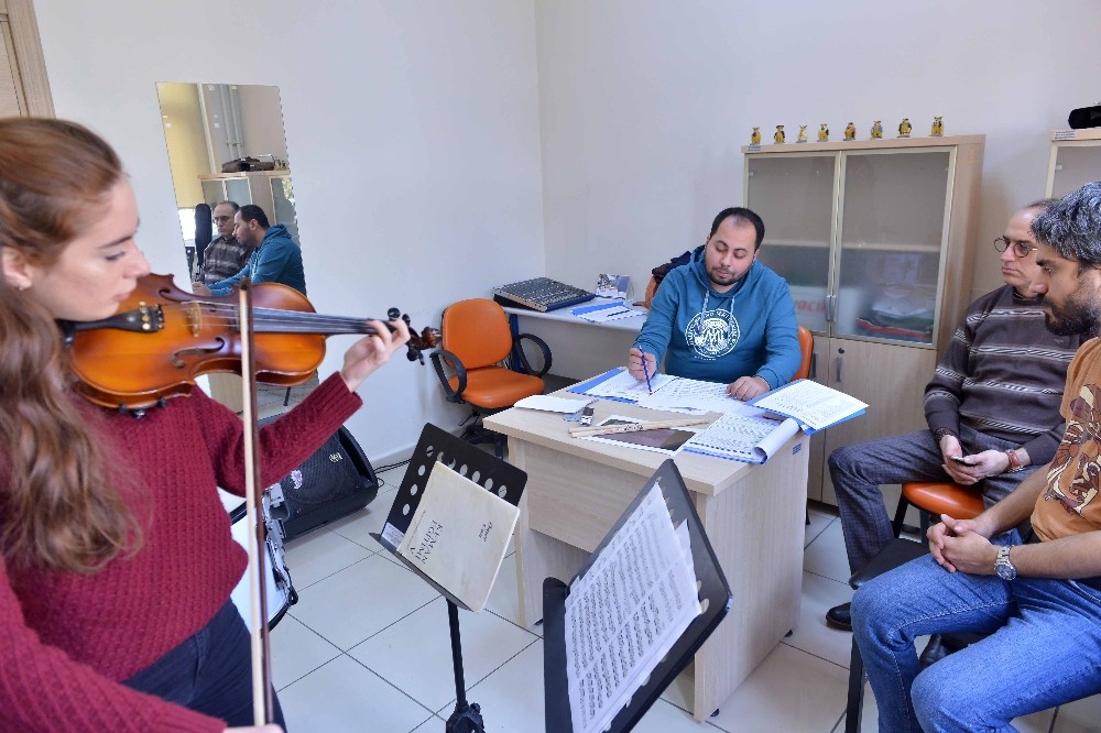 Büyükşehir Konservatuvarı Oda Orkestrası seçmeleri yapıldı 